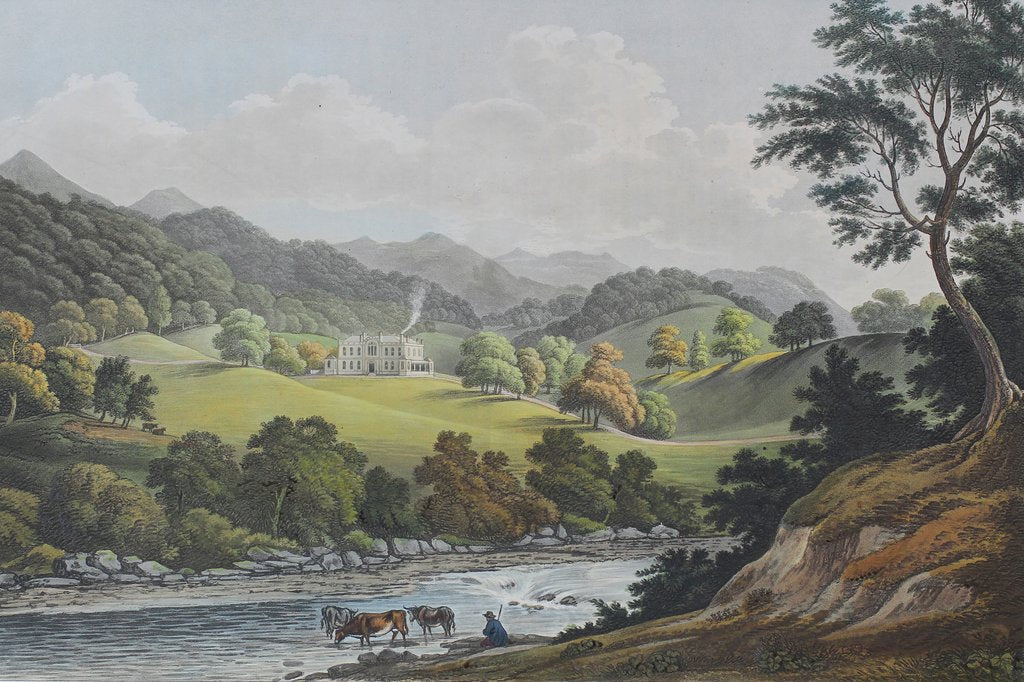 Detail of Hafod House, Cardiganshire, Wales by James Smith