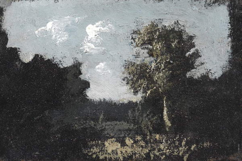 Detail of Landscape Study, c.1950 by Kenneth Newton