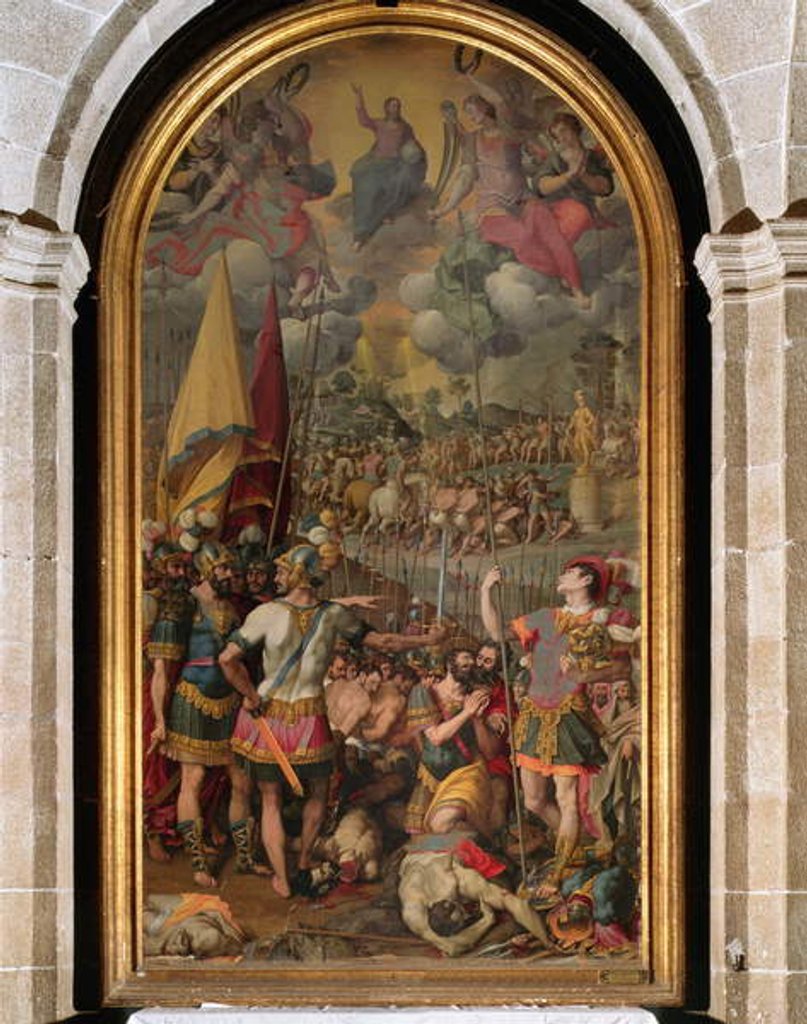 Detail of The Martyrdom of St. Maurice by Romulo Cincinnato