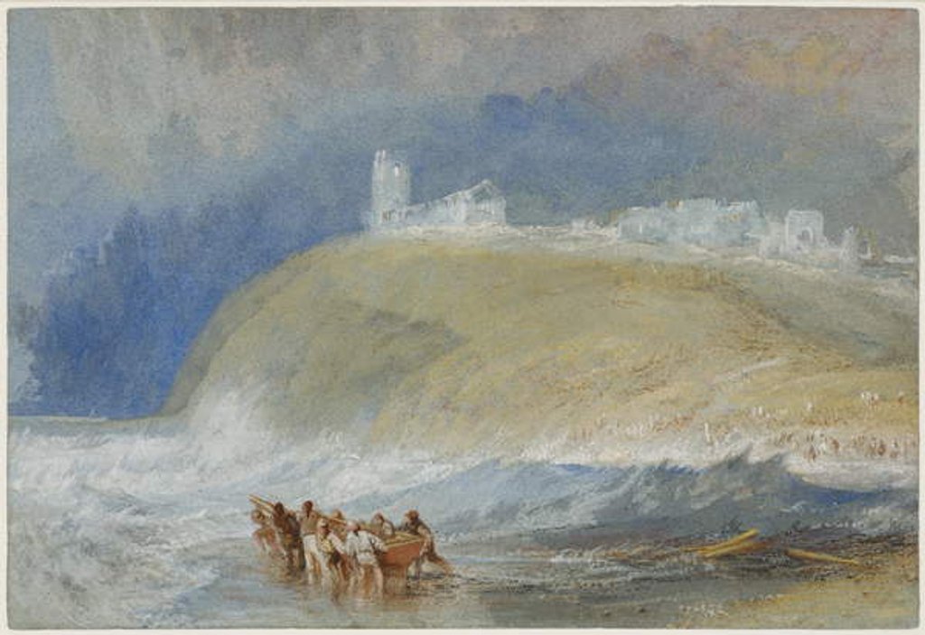 Detail of Dunwich, Suffolk, c.1827 by Joseph Mallord William Turner