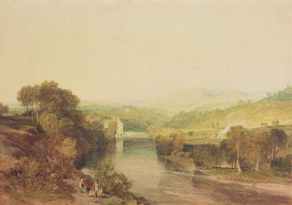 Detail of Addingham Mill on the Wharfe, West Yorkshire, c.1808 by Joseph Mallord William Turner