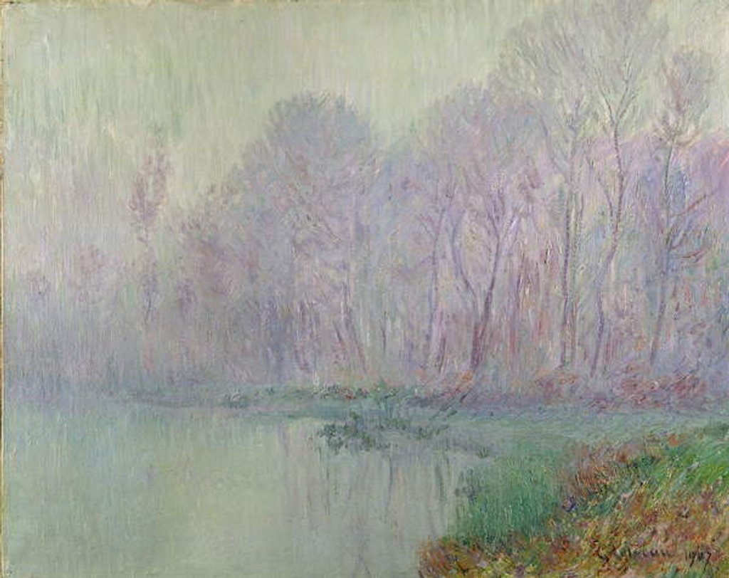 Detail of Morning Mist, 1907 by Gustave Loiseau