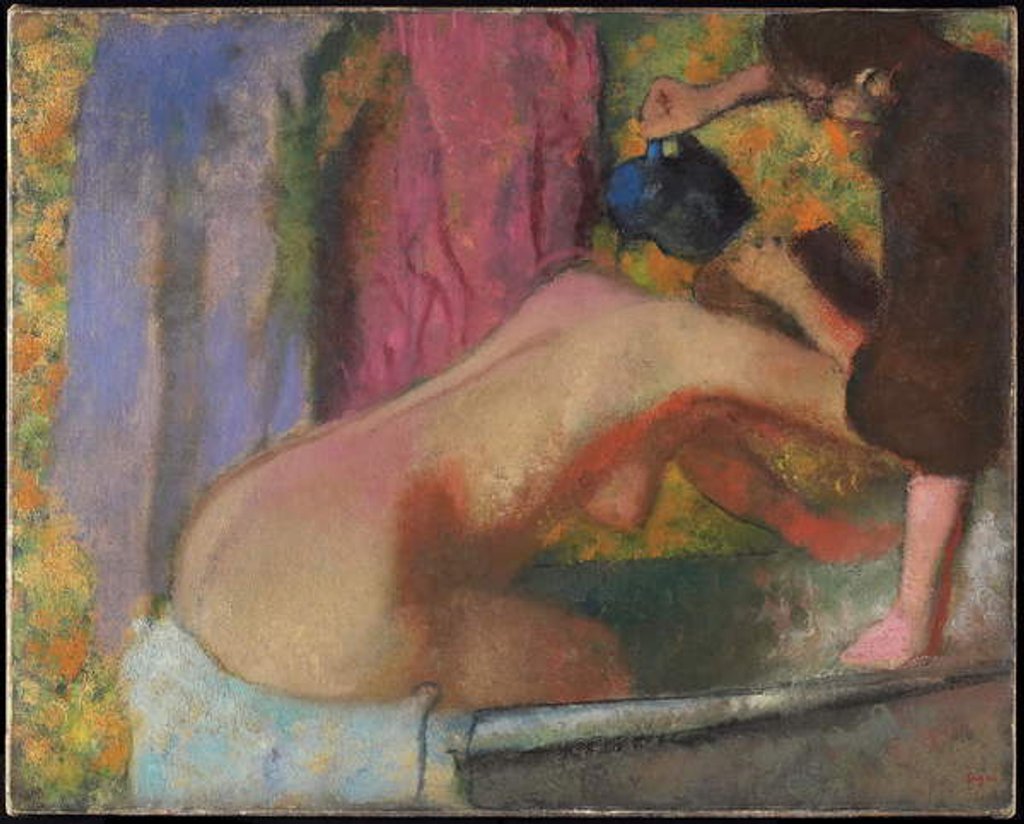 Detail of Woman at Her Bath, c.1895 by Edgar Degas