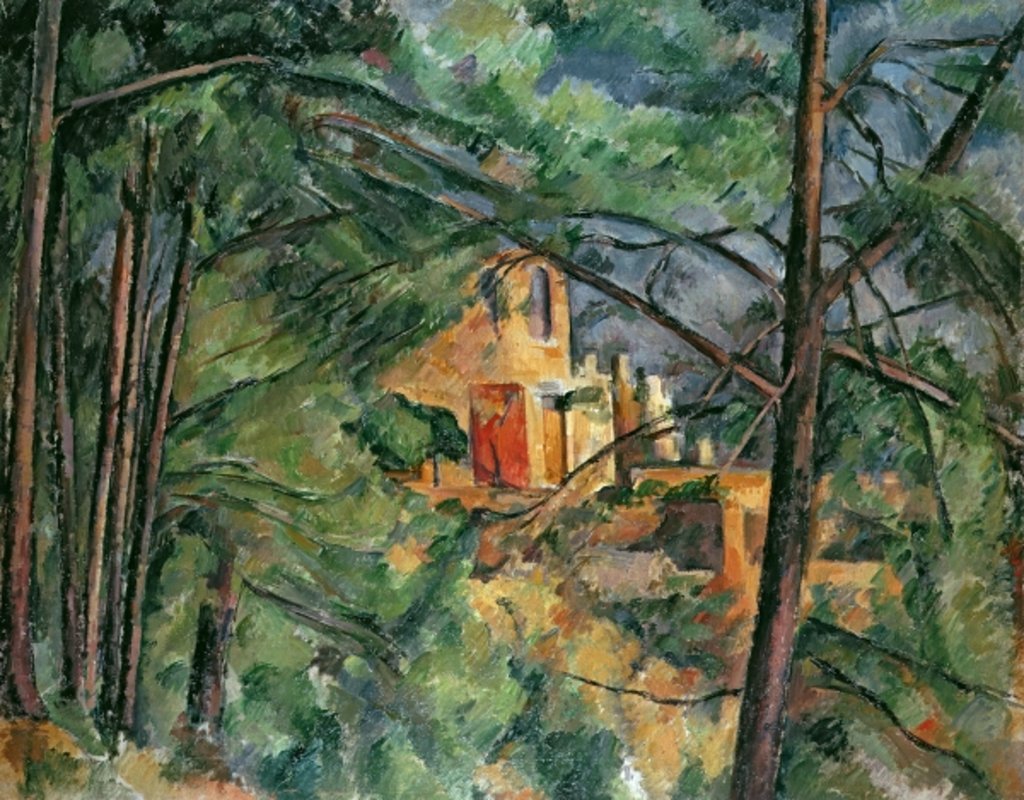 Detail of Chateau Noir, c.1904 by Paul Cezanne