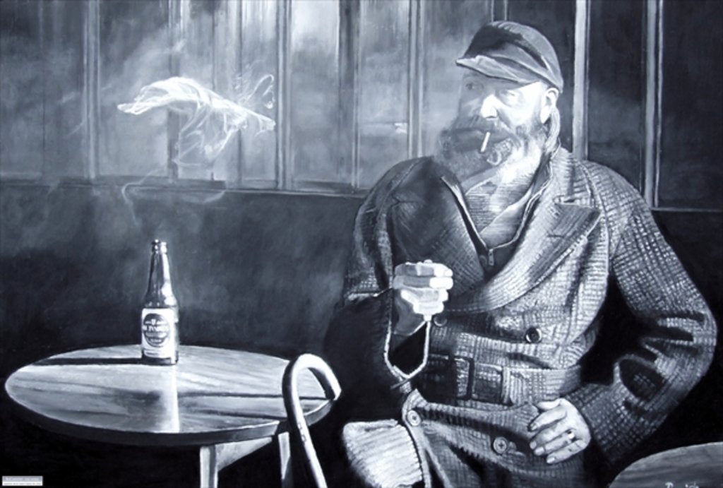 Detail of Captain Birdseye, 2008 by Kevin Parrish