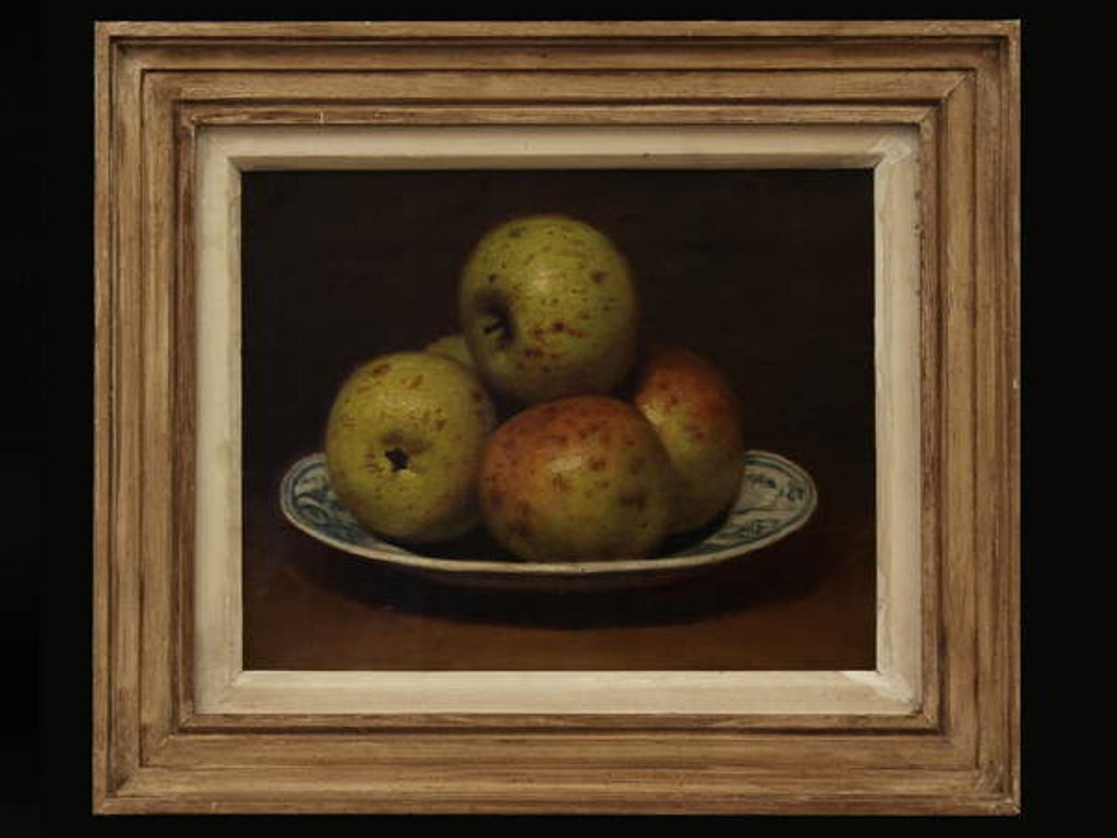 Detail of Still Life of Apples, 18th-19th century by School French