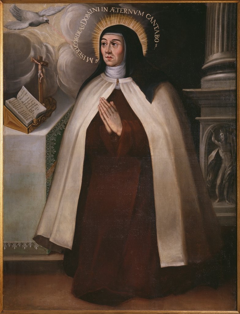 Detail of St. Teresa of Avila by Spanish School