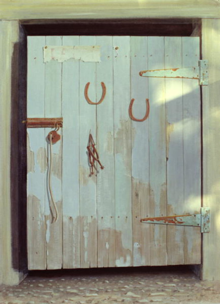 Detail of Stable Door, 1990 by Lincoln Seligman