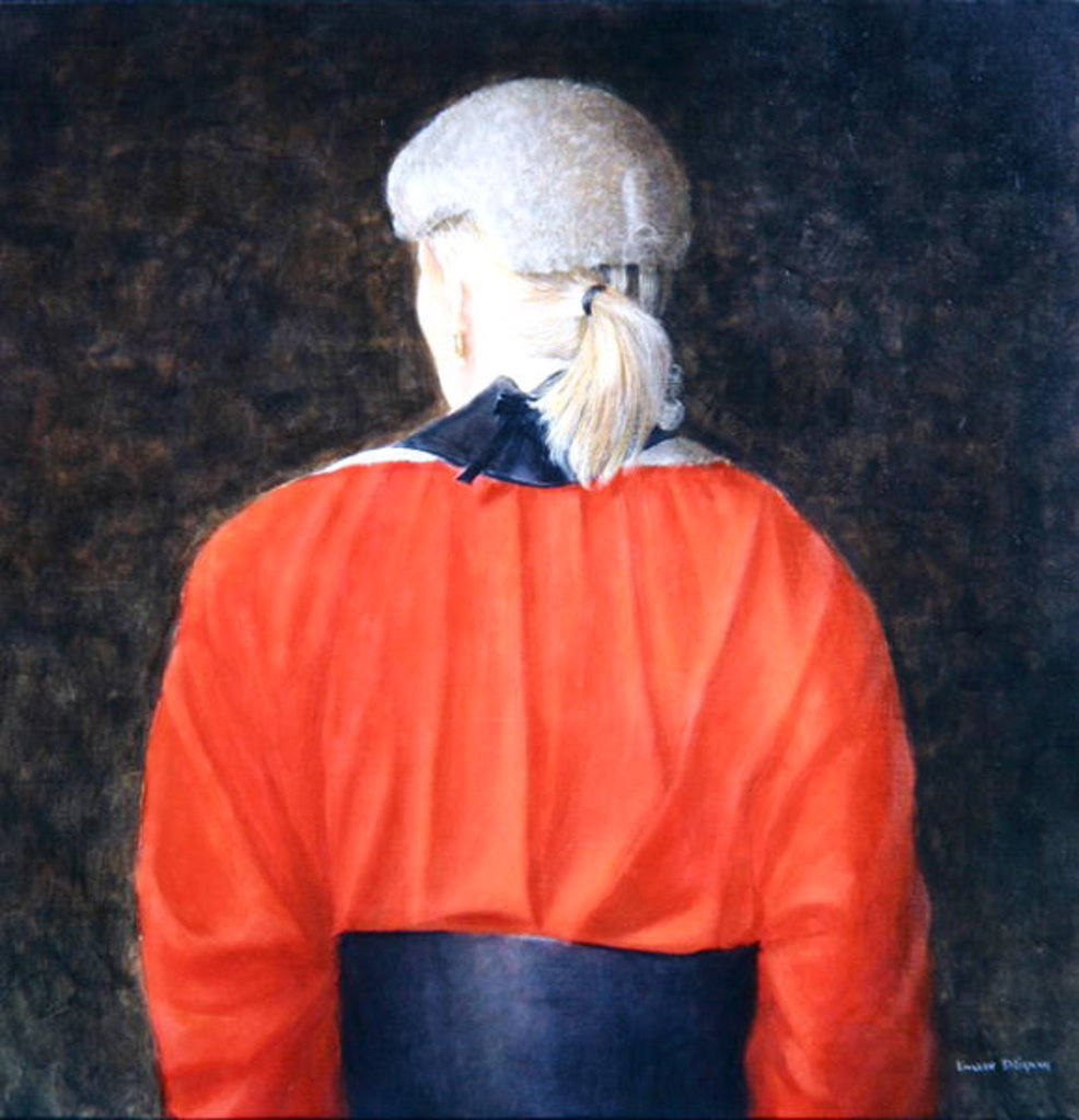 Detail of High Court Judge, 2005 by Lincoln Seligman