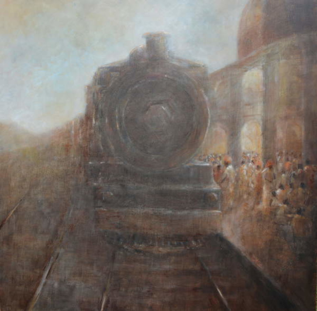 Detail of Deogahr Station 1 by Lincoln Seligman