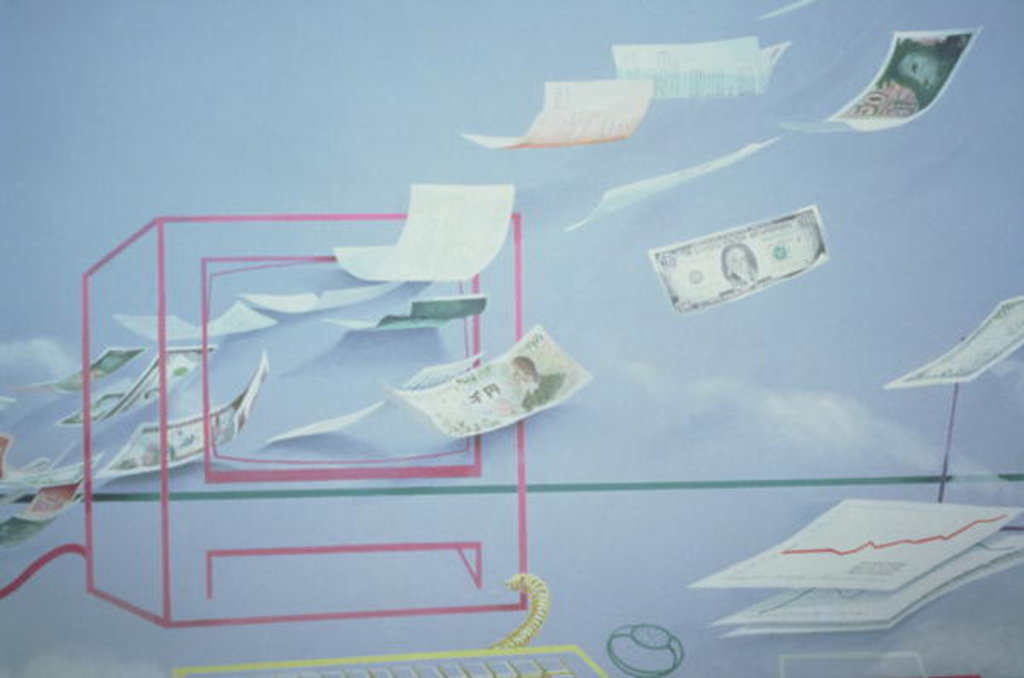 Detail of Executive Money I by Lincoln Seligman