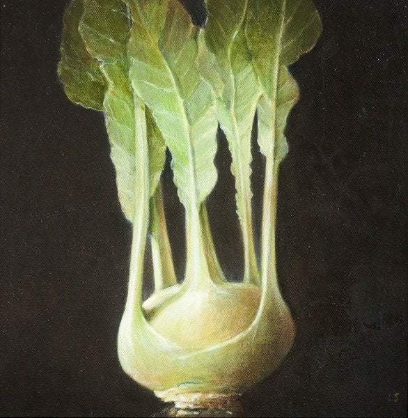 Detail of Kohl Rabi, 2012 by Lincoln Seligman