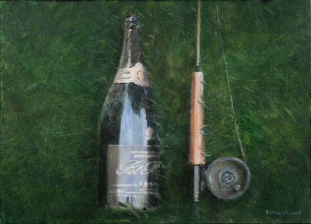 Detail of Bottle and Rod II, 2012 by Lincoln Seligman