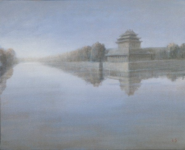 Detail of Forbidden City, 2012 by Lincoln Seligman