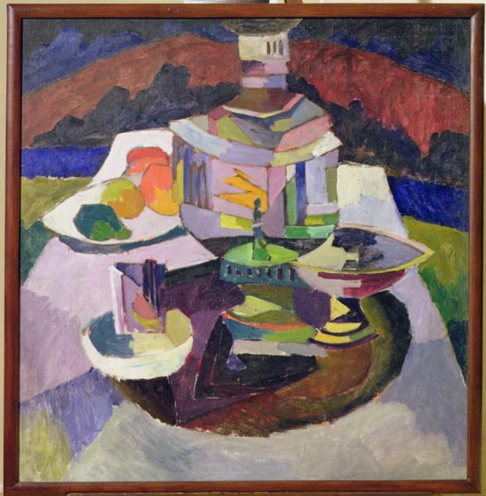 Detail of Still Life with Samovar, 1913 by Aristarkh Vasilievic Lentulov