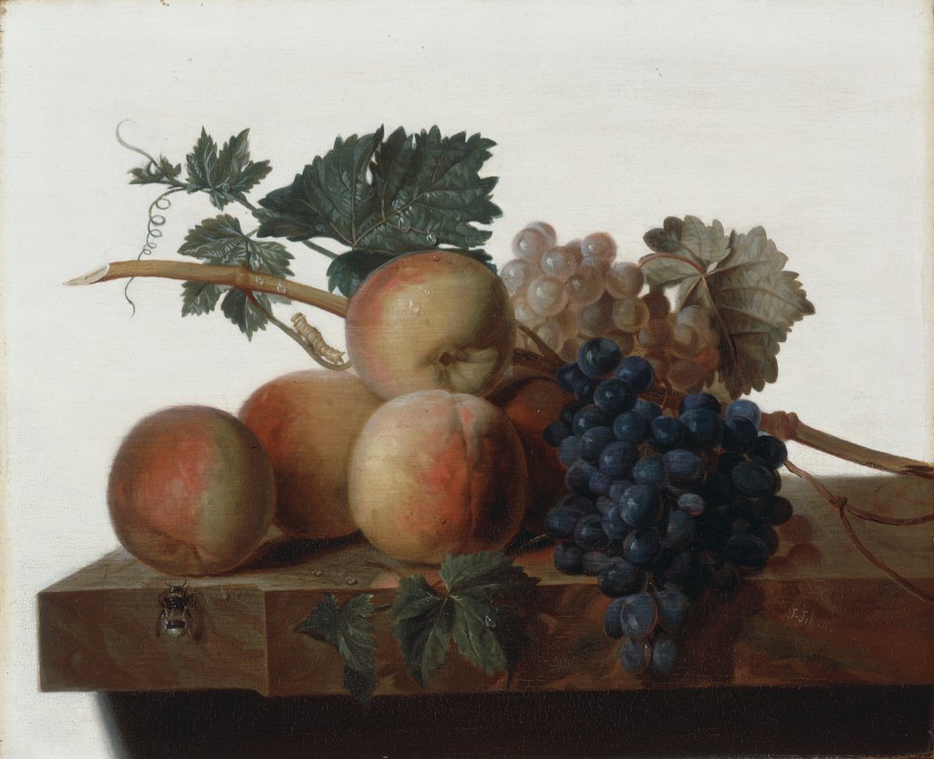 Detail of Still life, 1810 by John Johnston