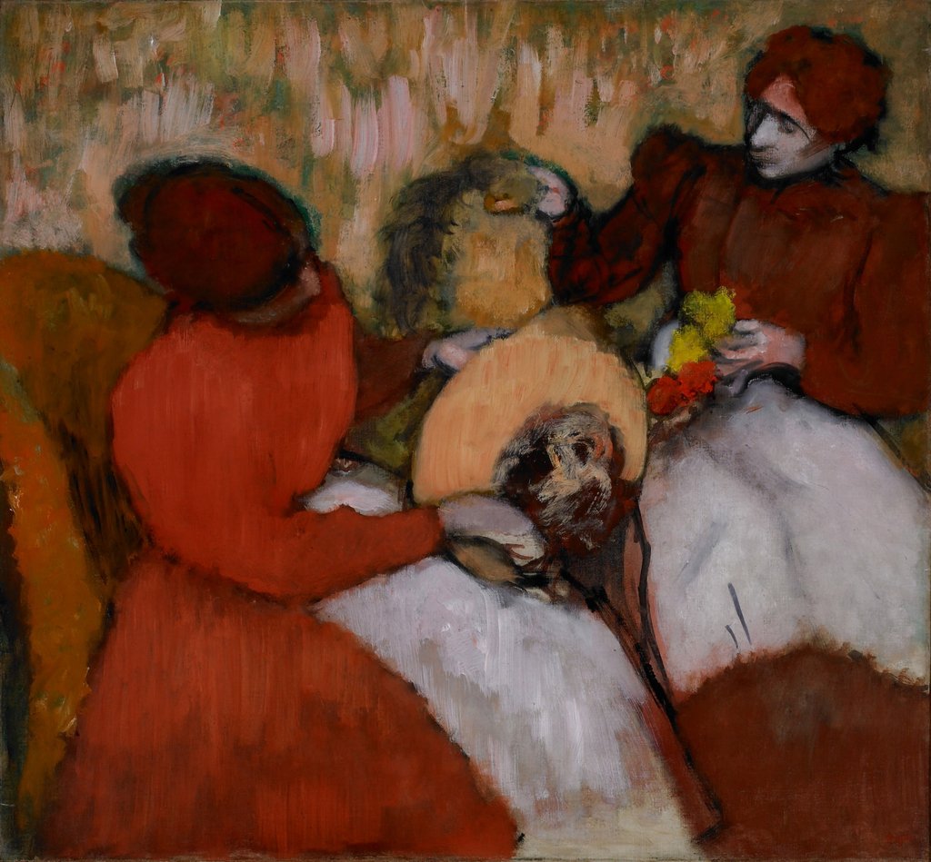 Detail of The Milliners, c.1898 by Edgar Degas