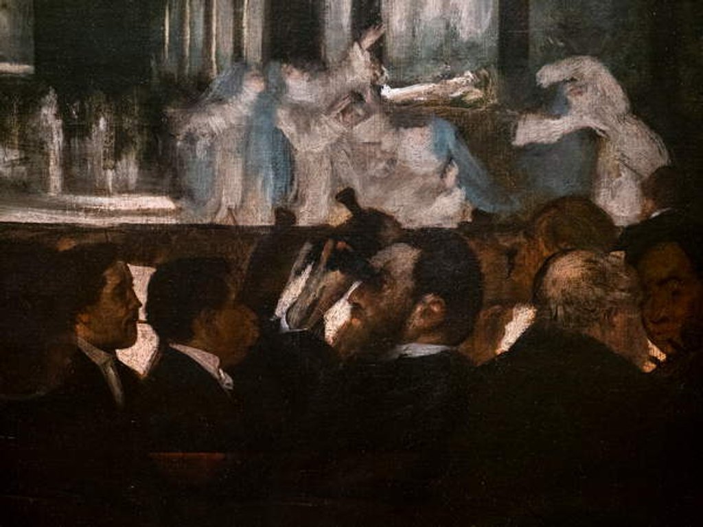 Detail of Ballet of Robert the Devil. 1871-1872. by Edgar Degas