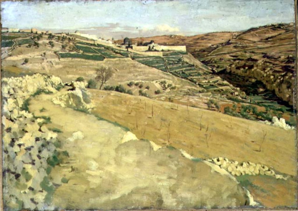 Detail of Jerusalem and Siloam, South Side by James Jacques Joseph Tissot