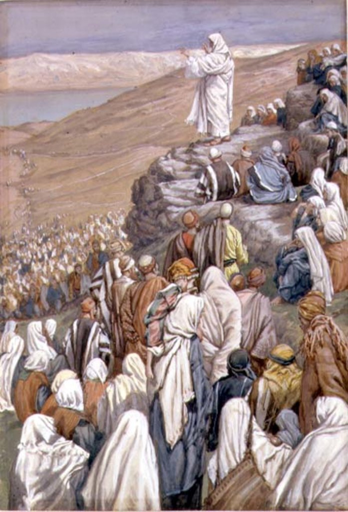 Detail of The Sermon of Jesus Christ on the Mount, c.1886-96 by James Jacques Joseph Tissot