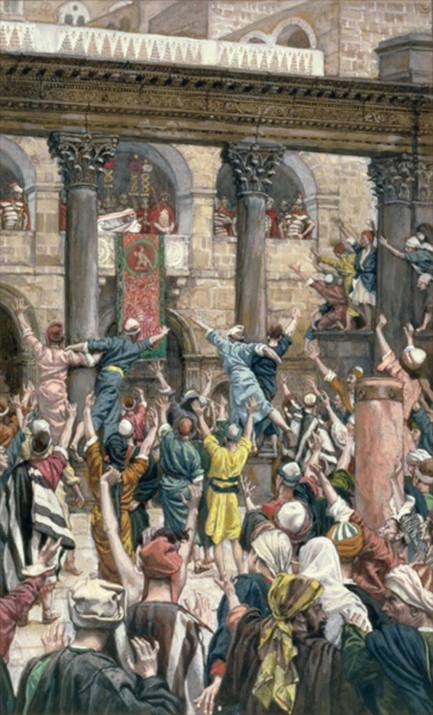 Detail of Let Him be Crucified by James Jacques Joseph Tissot