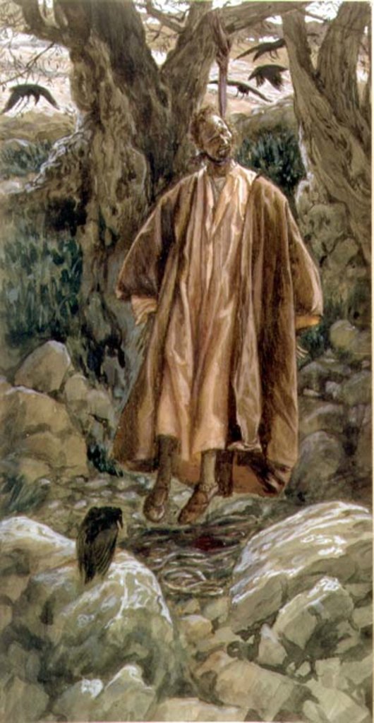 Detail of Judas Hangs Himself by James Jacques Joseph Tissot