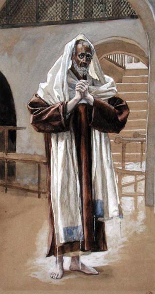 Detail of Saint Andrew by James Jacques Joseph Tissot