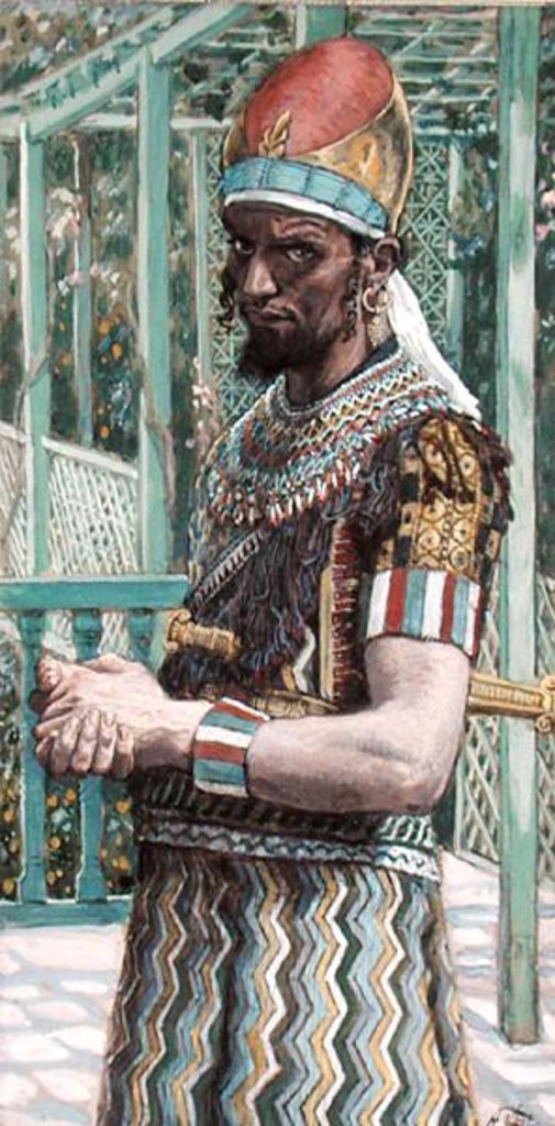 Detail of Herod by James Jacques Joseph Tissot