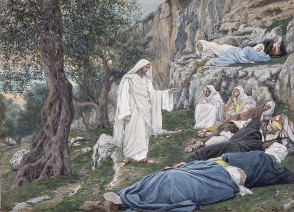 Detail of Christ Commanding his Disciples to Rest by James Jacques Joseph Tissot