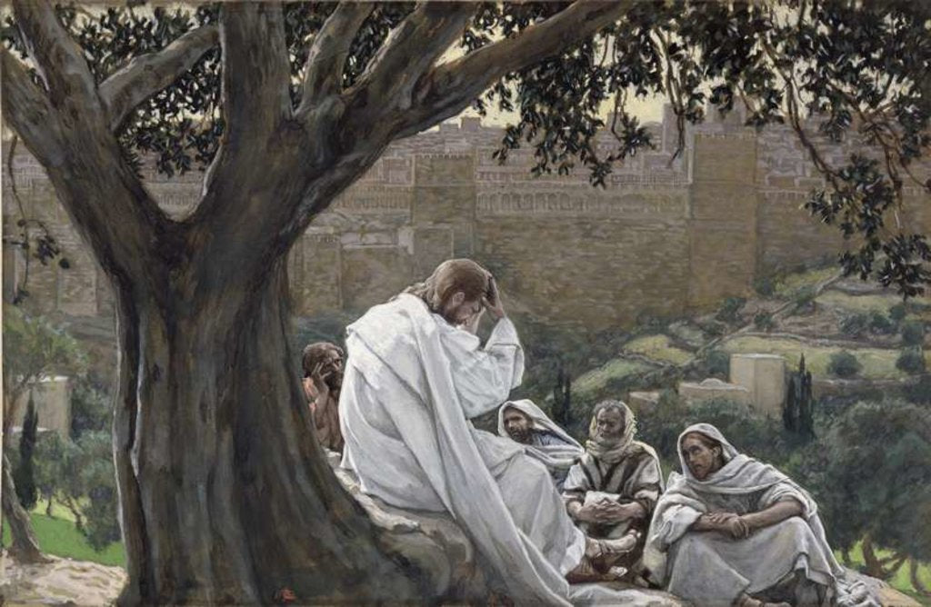 Detail of Christ Foretelling the Destruction of the Temple by James Jacques Joseph Tissot