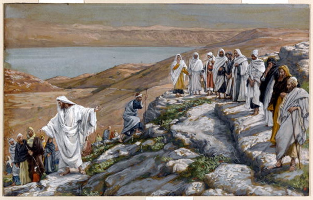 Detail of Christ Sending Out the Seventy Disciples, Two by Two by James Jacques Joseph Tissot