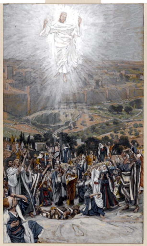 Detail of The Ascension from the Mount of Olives by James Jacques Joseph Tissot