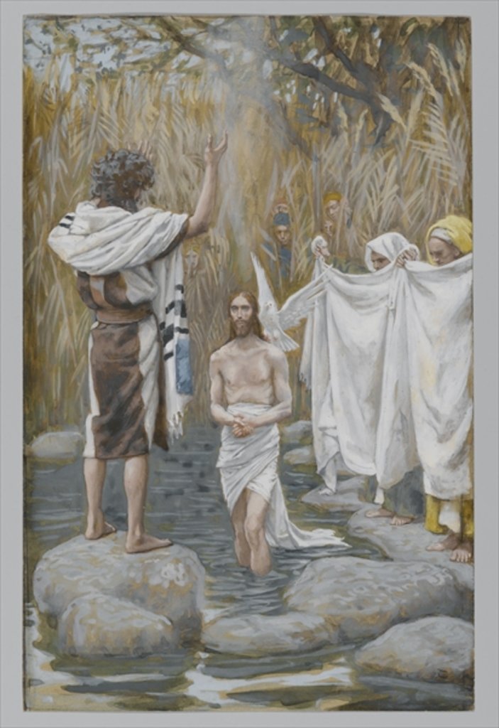 Detail of The Baptism of Jesus, 1886-94 by James Jacques Joseph Tissot