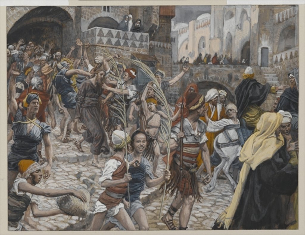 Detail of Jesus Led from Caiaphas to Pilate by James Jacques Joseph Tissot