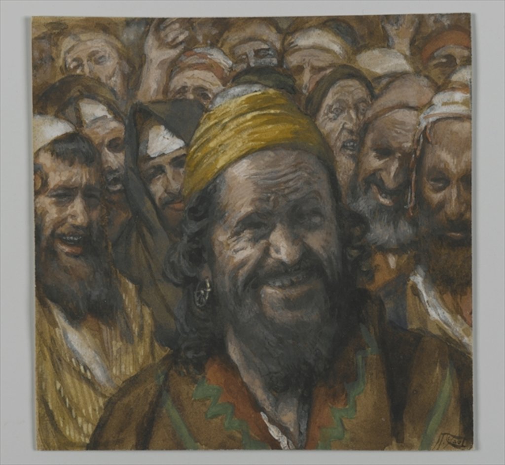 Detail of Barrabbas by James Jacques Joseph Tissot