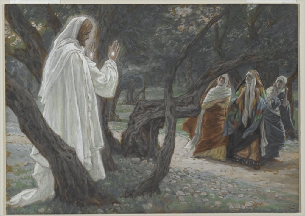 Detail of Jesus Appears to the Holy Women by James Jacques Joseph Tissot