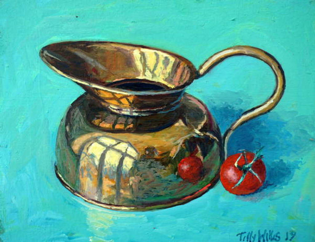 Detail of Still Life with Tomato by Tilly Willis