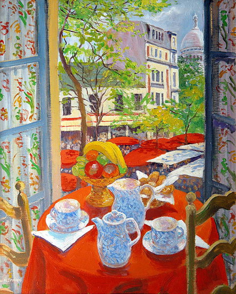 Detail of Montmartre, 2003 by William Ireland