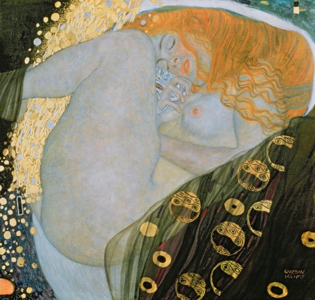 Detail of Danae, 1907-08 by Gustav Klimt