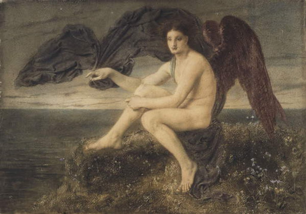 Detail of Dawn, 1871 by Simeon Solomon