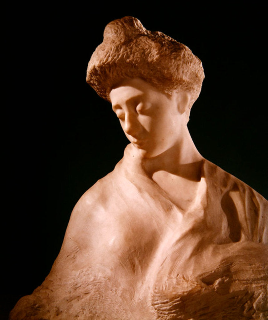 Detail of Madame Fenaille by Auguste Rodin