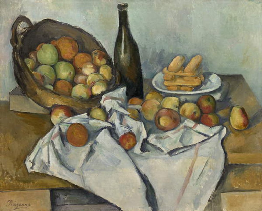 Detail of The Basket of Apples, c.1893 by Paul Cezanne