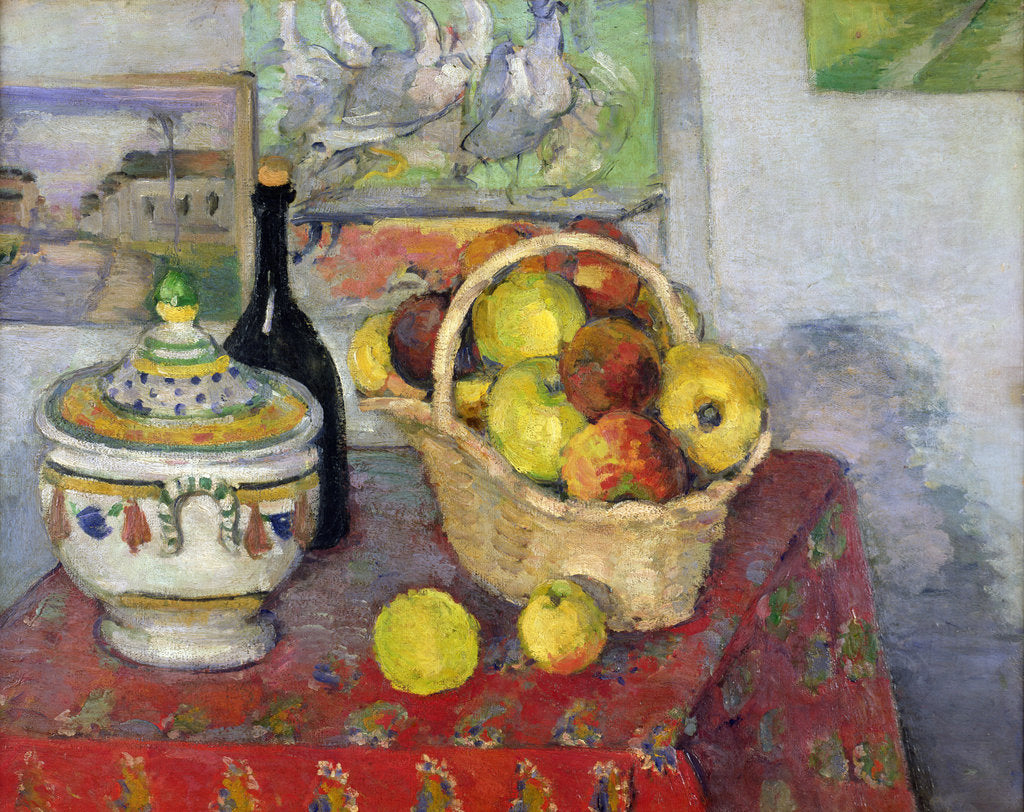 Detail of Still Life with Tureen, c.1877 by Paul Cezanne