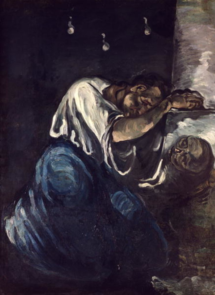 Detail of La Madeleine, or La Douleur, c.1869 by Paul Cezanne