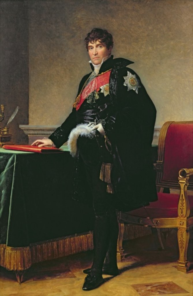 Detail of Count Michel Regnaud de Saint-Jean-d'Angely by Francois Pascal Simon Baron Gerard