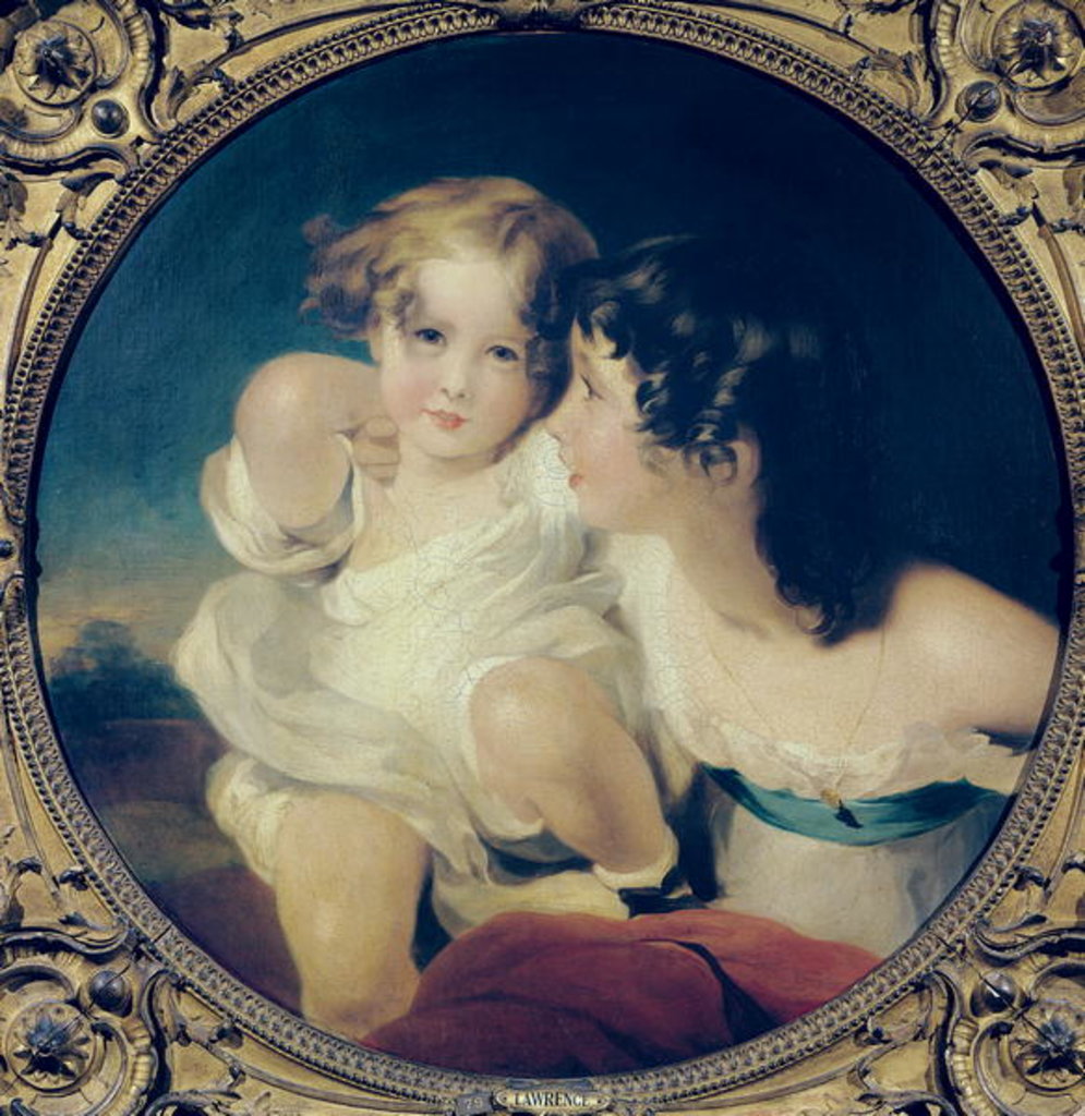 Detail of The Calmady Children by Thomas Lawrence