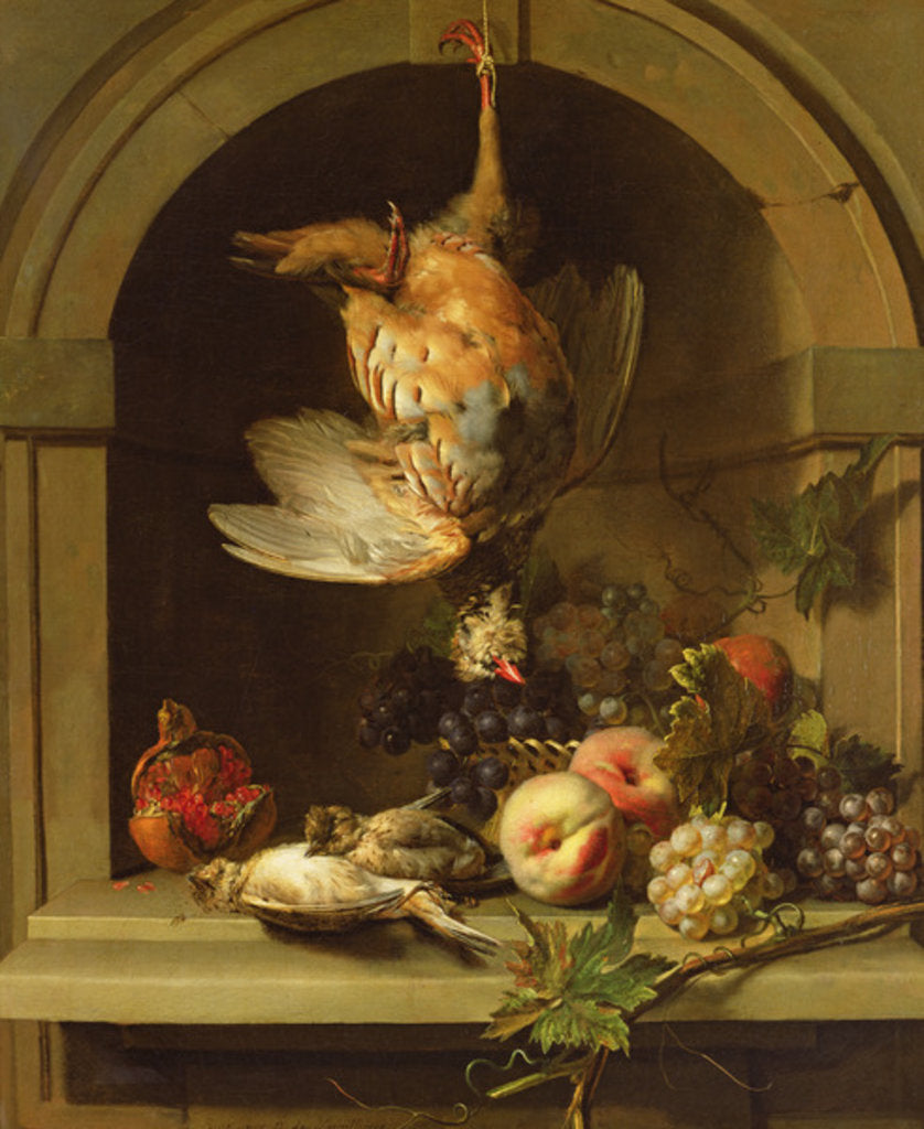 Detail of Still Life by Nicolas de Largilliere