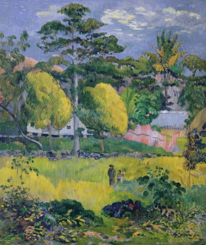 Detail of Landscape, 1901 by Paul Gauguin