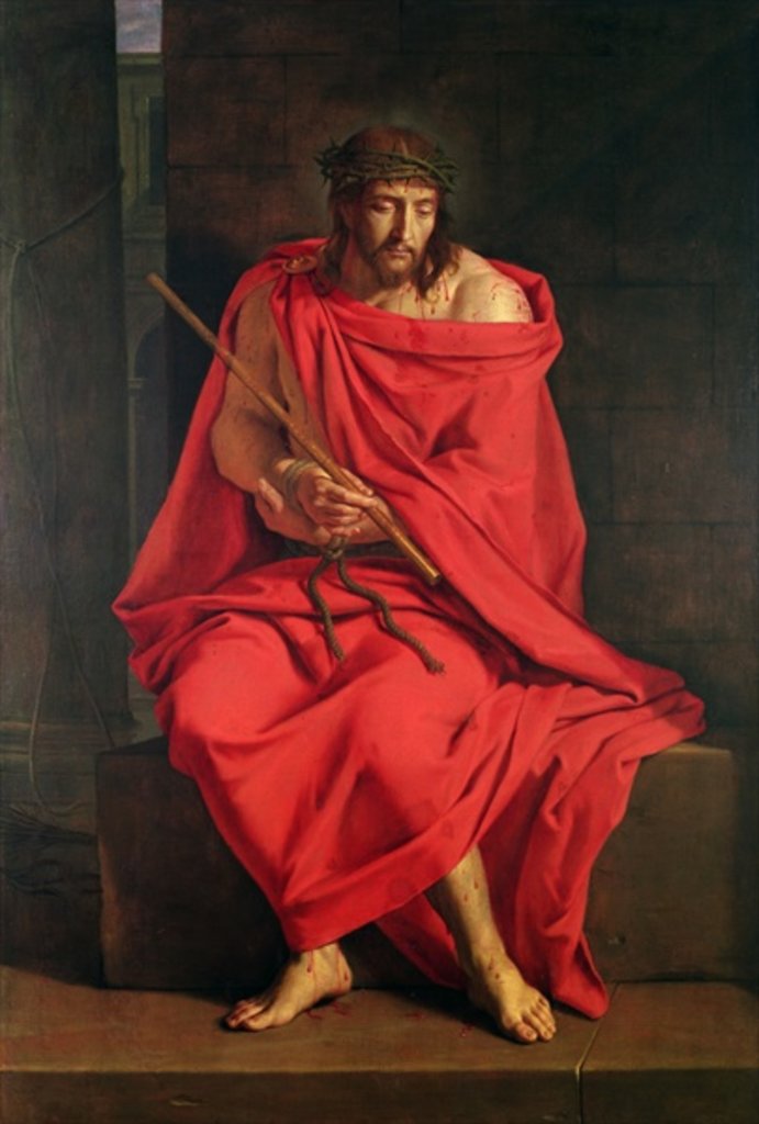 Detail of Jesus mocked by Philippe de Champaigne