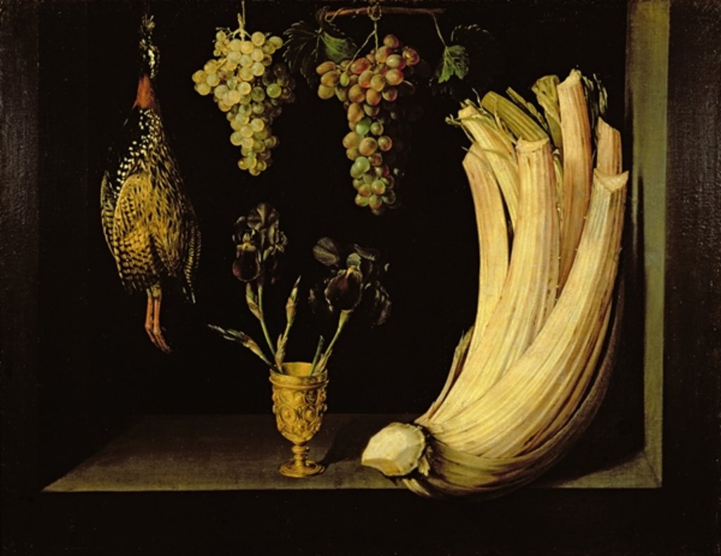 Detail of Still Life, 1628 by Felipe Ramirez